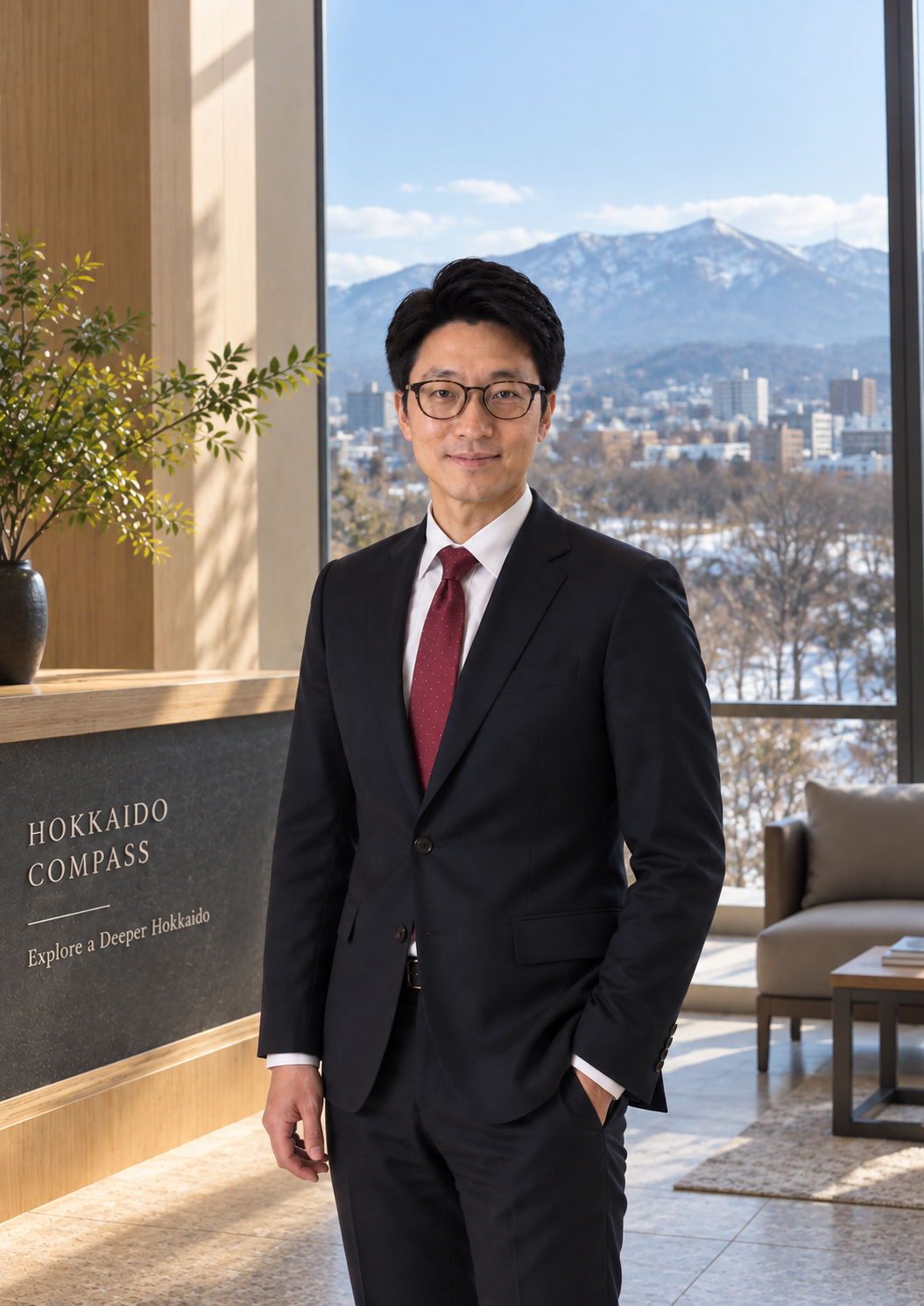 Steven, founder of Hokkaido Compass